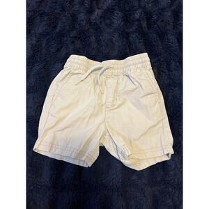 Old Navy Toddler Boys Khaki Shorts 18-24 Months Elastic Waist Pockets Summer